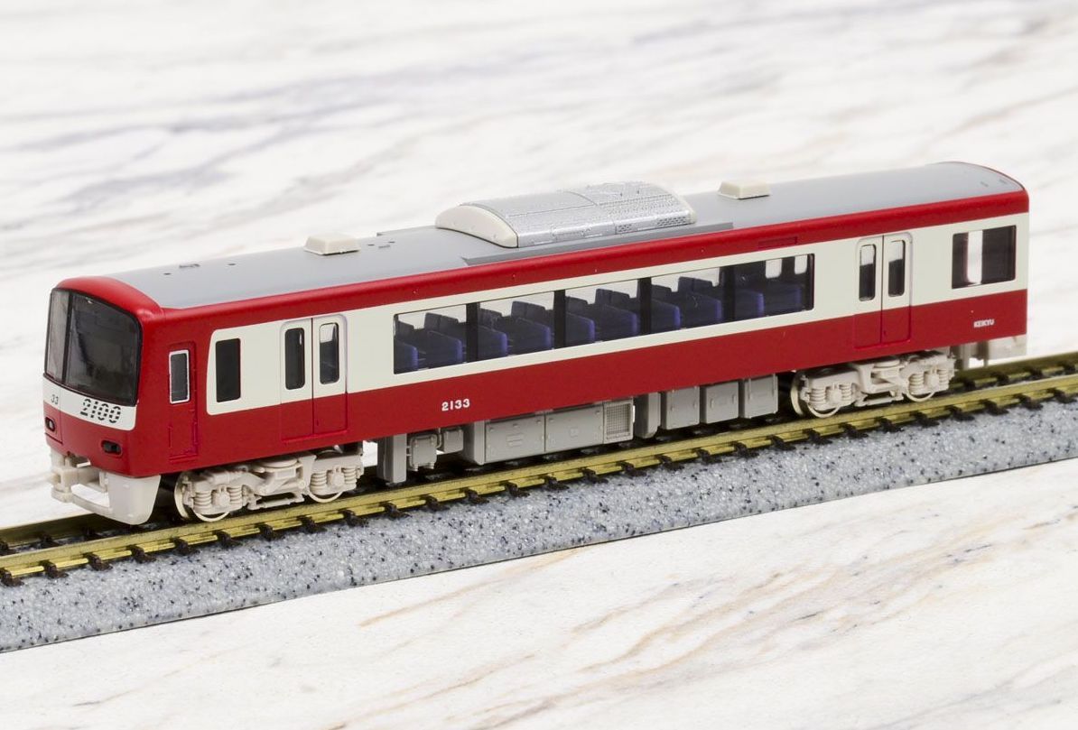 Greenmax 50560 Keikyu Type 2100 2133 Formation Eight Car Formation Set ( - BanzaiHobby