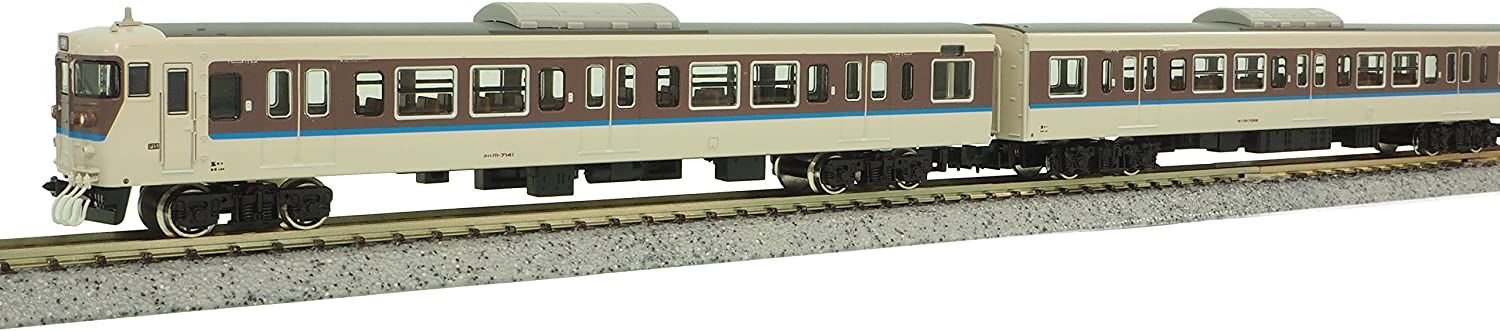 Greenmax 50581 J.R. Series 113-7000 (40N Improved Car, Renewed Car, Black - BanzaiHobby