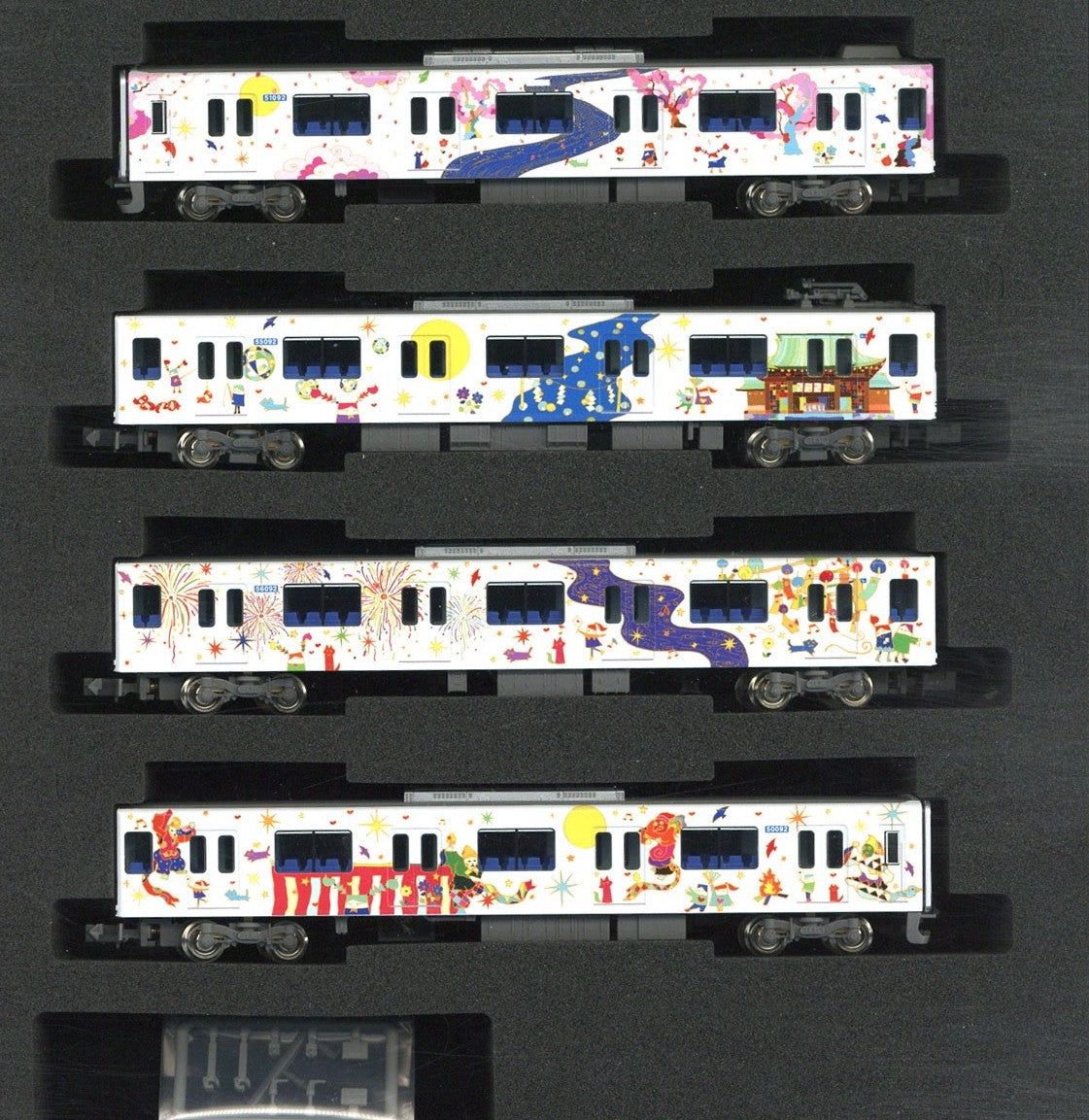 Greenmax 50724 Tobu Type 50090 `Ikebukuro Kawagoe Art Train (Long Seat Mo - BanzaiHobby
