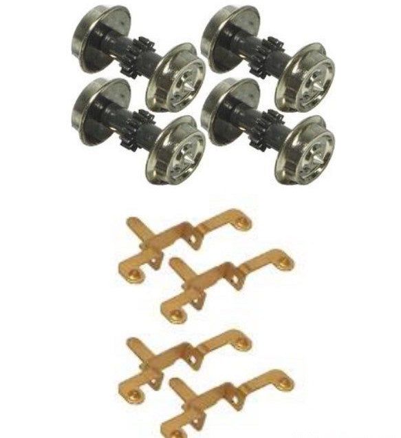 Greenmax 8641 Current Collector Wheels (Coreless Power Unit) (Black) (for - BanzaiHobby