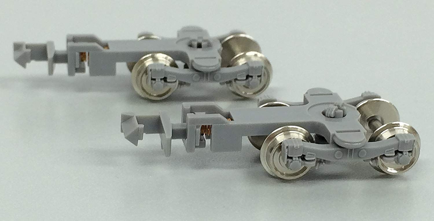 Greenmax Bogie Type KD306 (Long) (Gray) (2pcs.) - BanzaiHobby