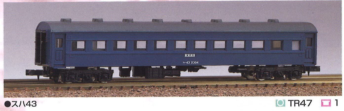 Greenmax J.N.R. Passenger Car Type SUHA43 Coach (Unassembled Kit) - BanzaiHobby