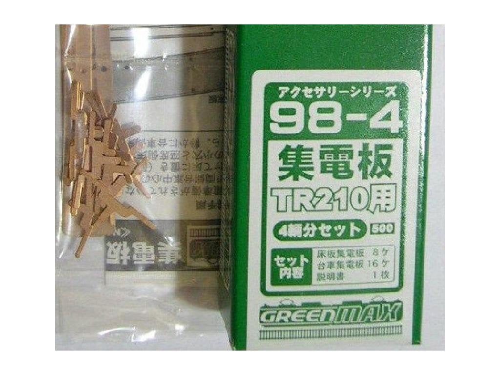 Greenmax Metal Plate Set for Electricity: TR210 (for Greenmax 21m Class T - BanzaiHobby