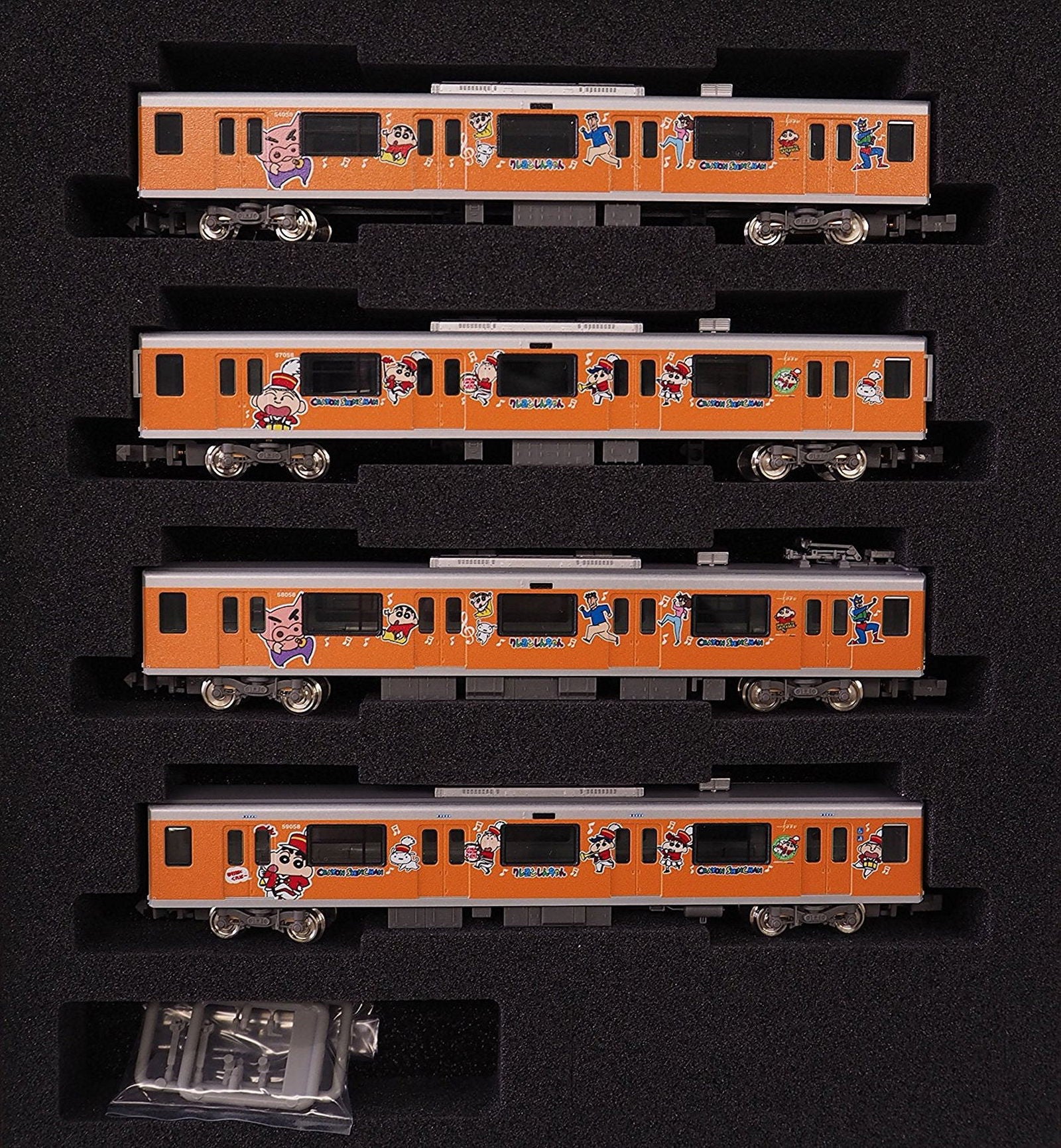 Greenmax Tobu Type 50050 Crayon Shin-chan Wrapping Train, Bo-chan Design - BanzaiHobby