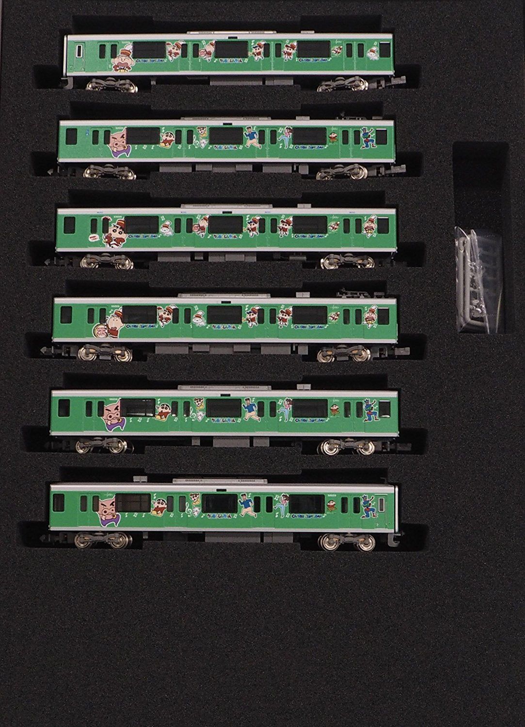 Greenmax Tobu Type 50050 Crayon Shin-chan Wrapping Train, Masao-kun Desi - BanzaiHobby