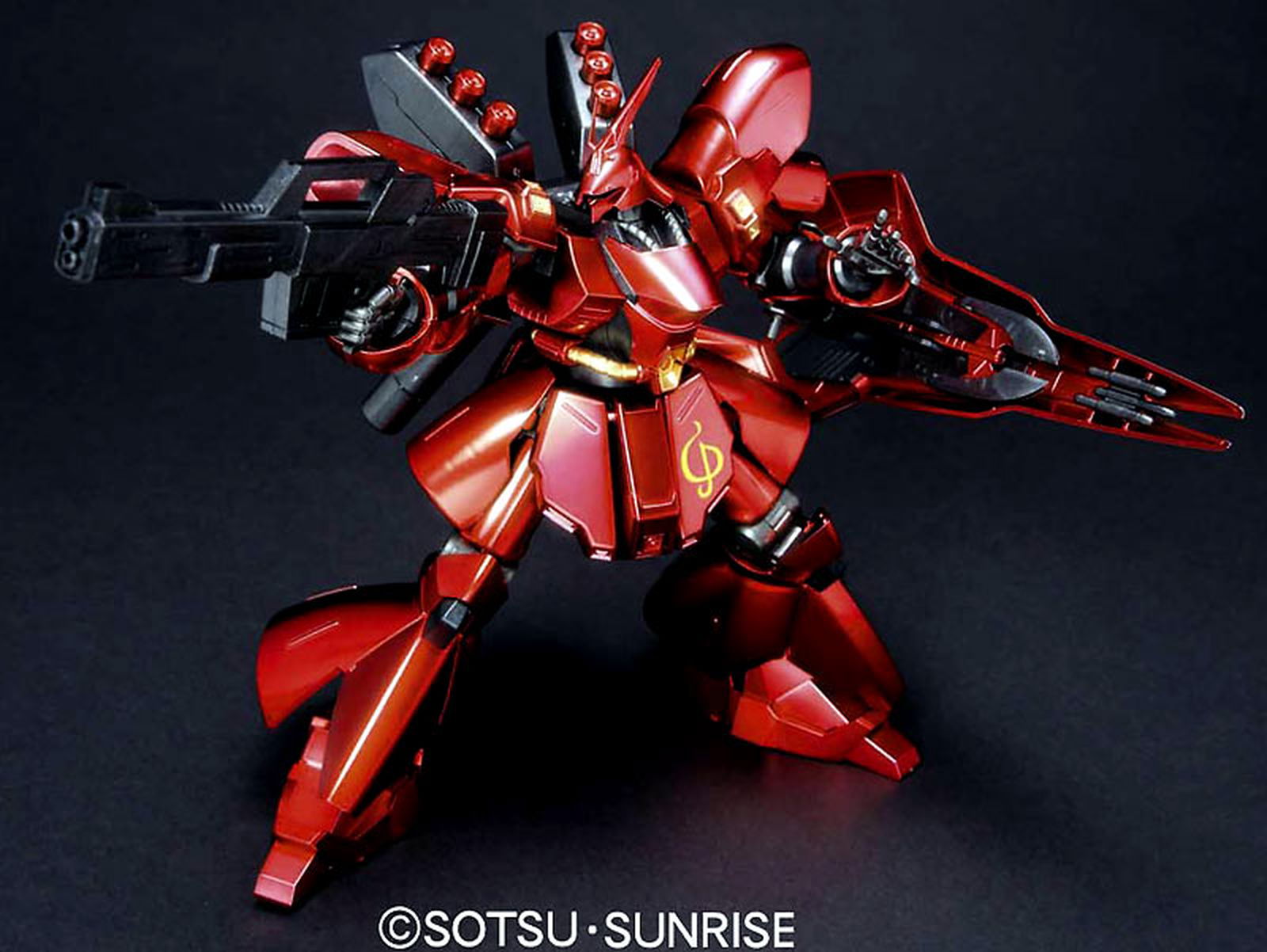 HGUC MSN-04 Sazabi (Metallic Coating Version) - BanzaiHobby