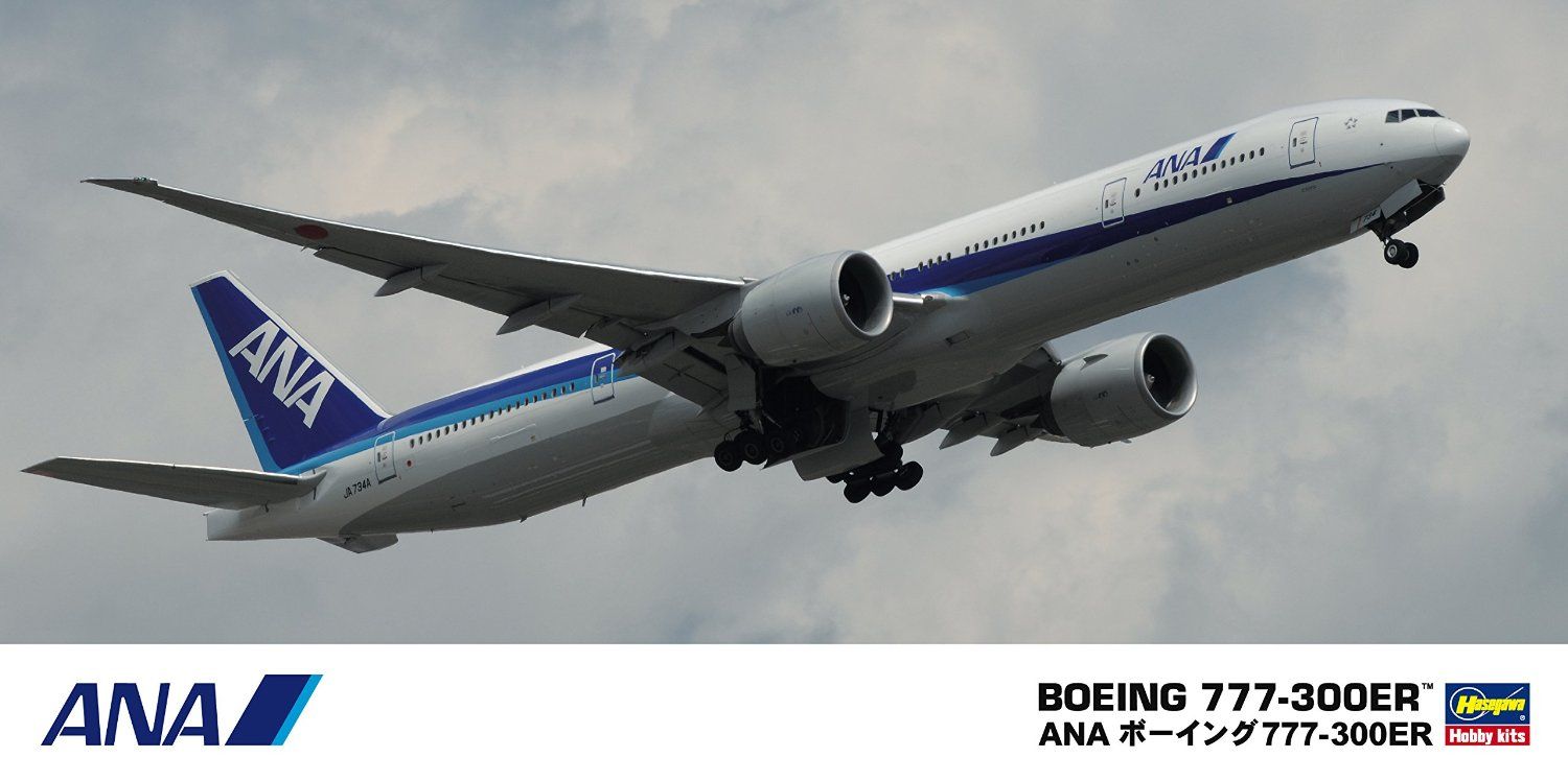 Hasegawa 10718 ANA Boeing 777-300ER - BanzaiHobby