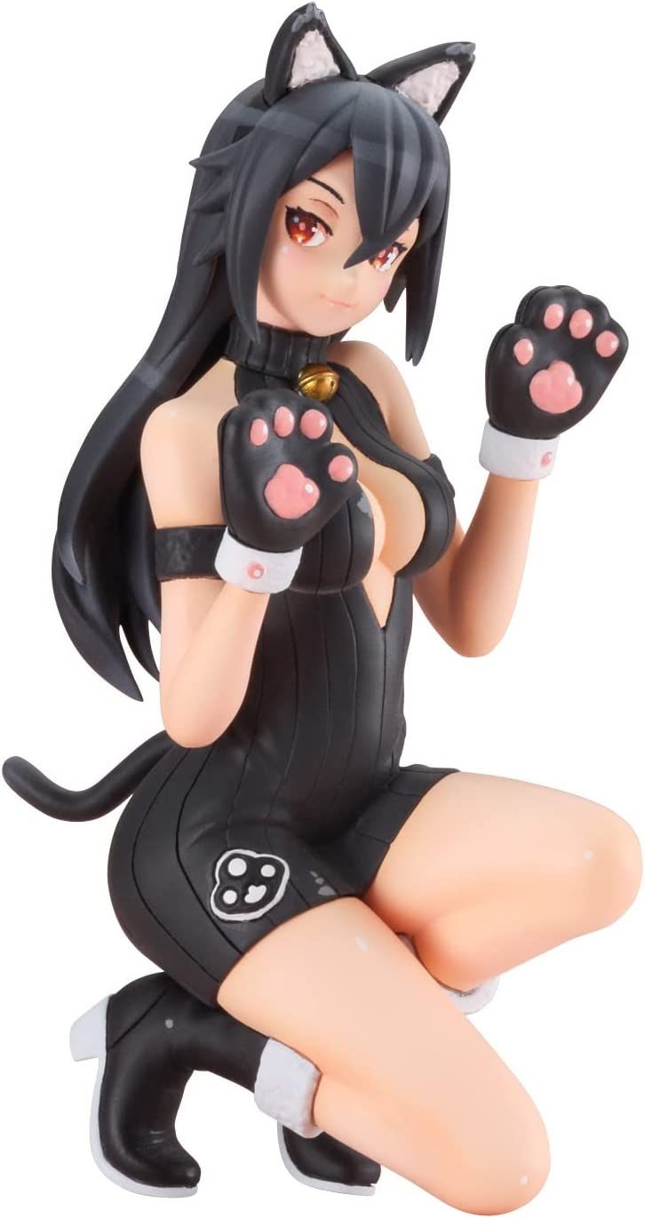 Hasegawa 12 Egg Girls Collection No.37 `Haku Rinpha` (Black Cat) - BanzaiHobby