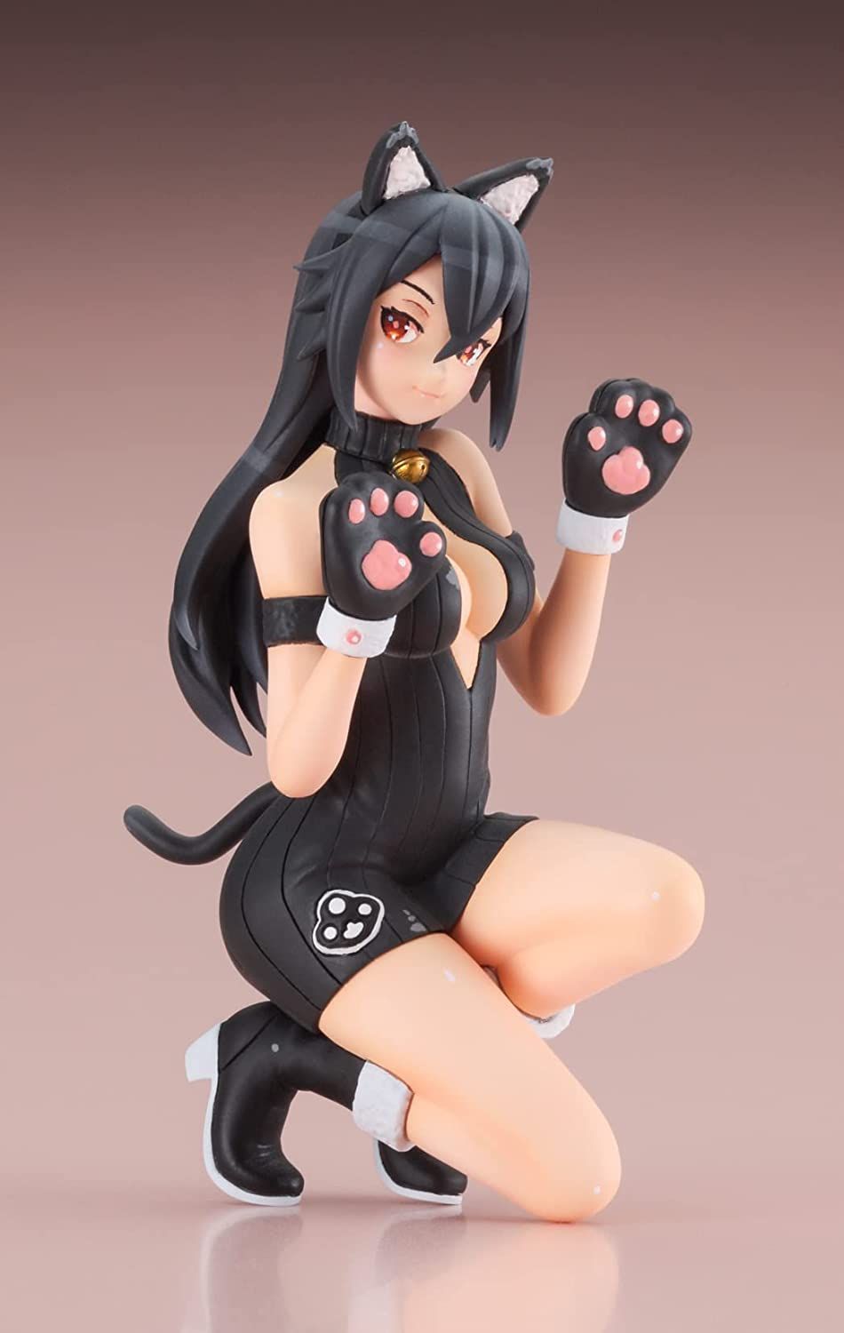 Hasegawa 12 Egg Girls Collection No.37 `Haku Rinpha` (Black Cat) - BanzaiHobby