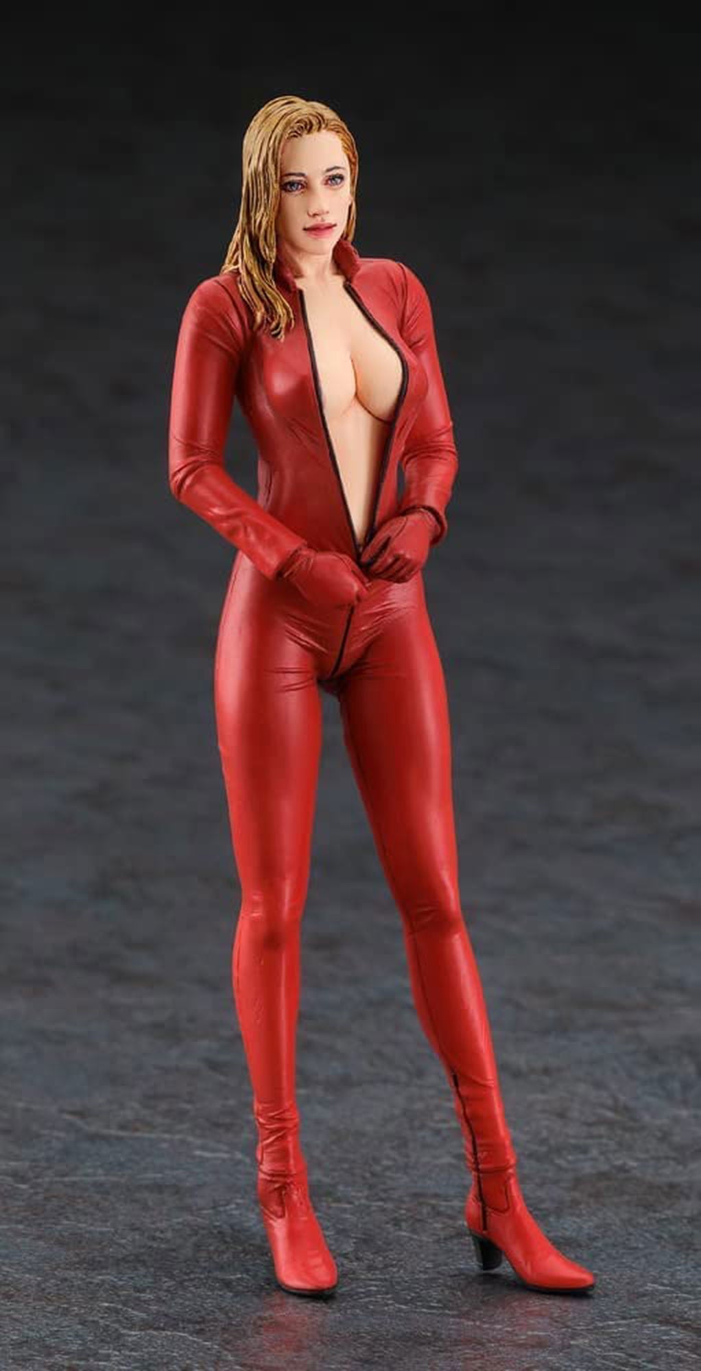 Hasegawa 12 Real Figure Collection No.17 `Blond Girls Rider` - BanzaiHobby