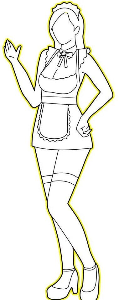 Hasegawa 12 Real Figure Collection No.18 `Maid` - BanzaiHobby