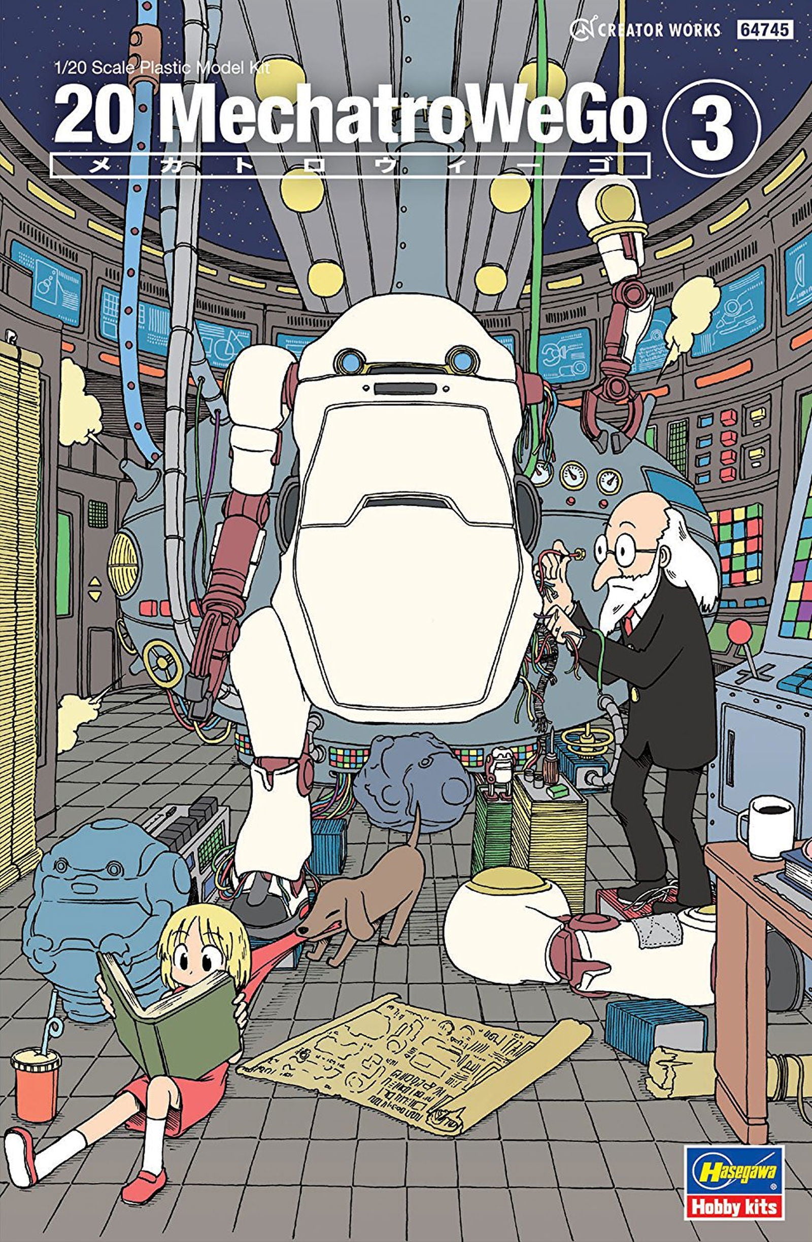 Hasegawa 20 Mechatro Wego No.03 "Retro" - BanzaiHobby