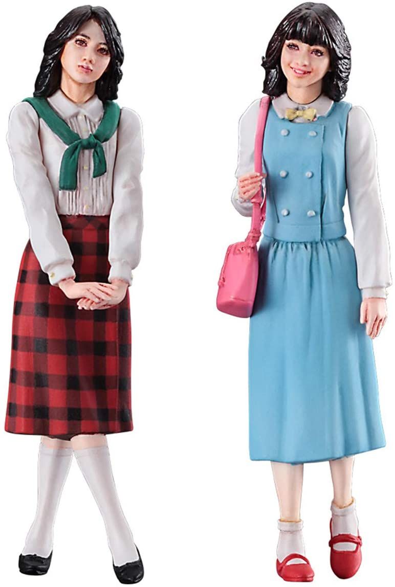 Hasegawa 80`s Girls Figure (Set of 2) - BanzaiHobby