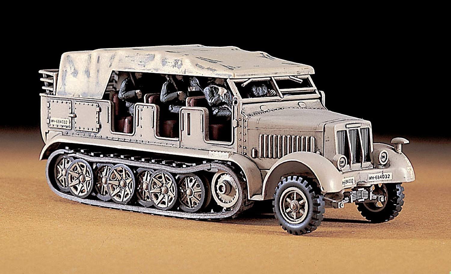 Hasegawa 8 Ton Half Track Sd.Kfz 78 - BanzaiHobby