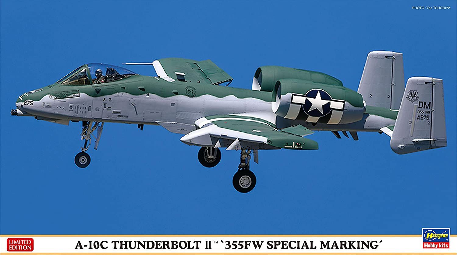 Hasegawa A-10C Thunderbolt II `355FW Special Marking` - BanzaiHobby