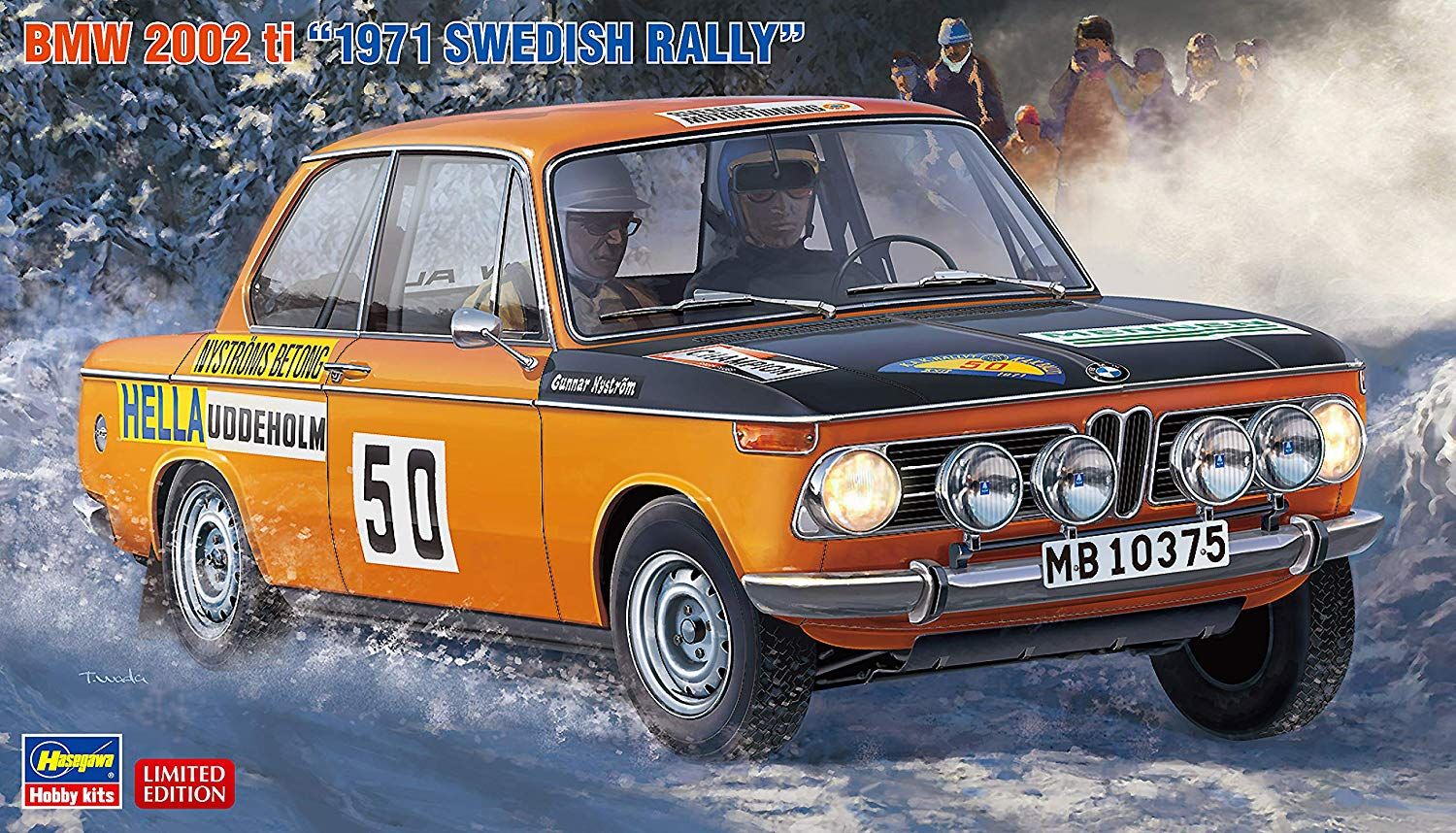 Hasegawa BMW 2002ti `1971 Swedish Rally` - BanzaiHobby