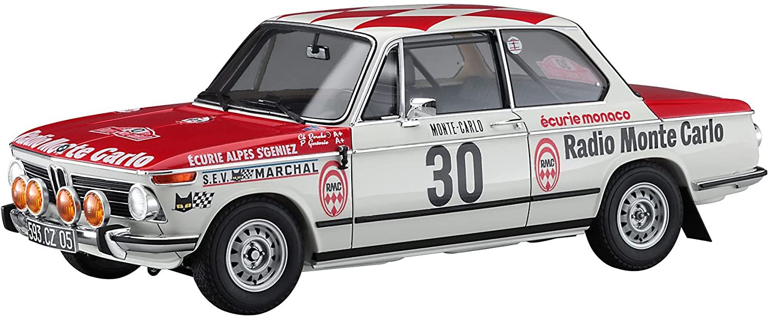 Hasegawa BMW 2002tii `1975 Monte Carlo Rally` - BanzaiHobby