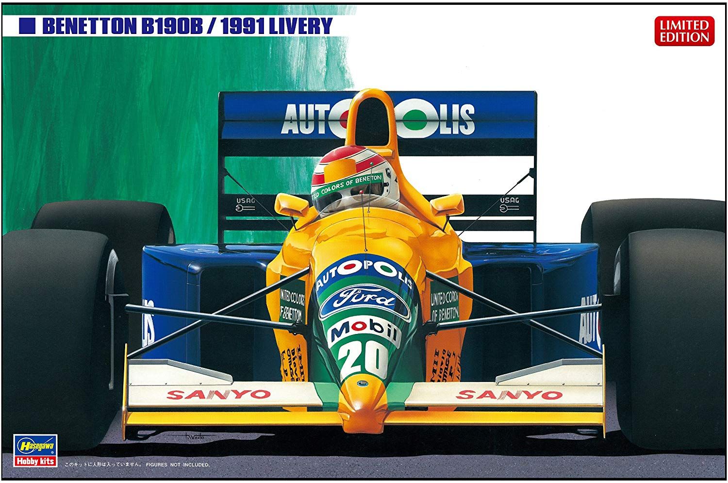 Hasegawa Benetton B190B (1991 Color) - BanzaiHobby
