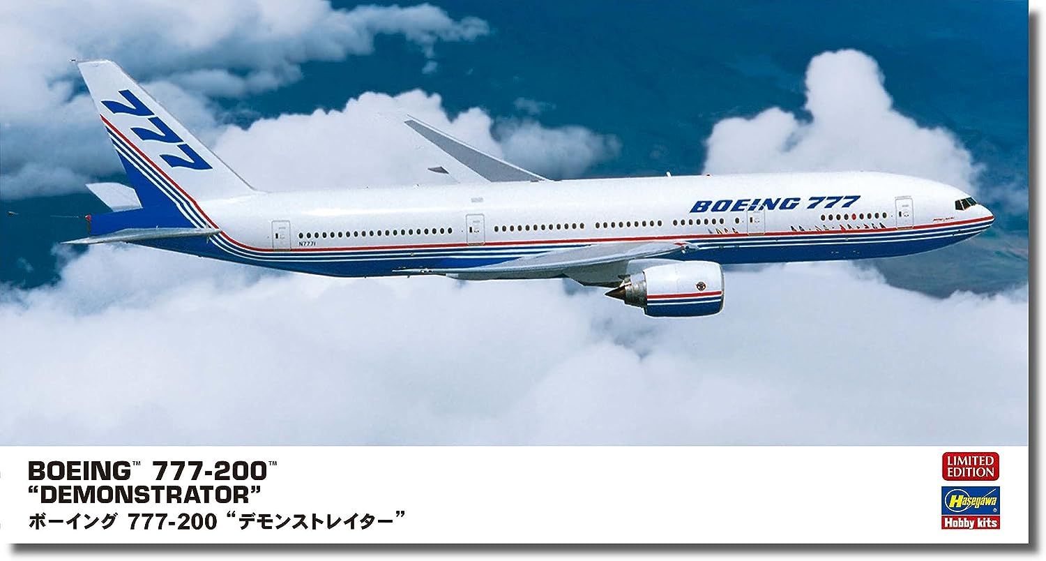 Banzai Hobby - Hasegawa Boeing 777-200 Demonstrator – BanzaiHobby