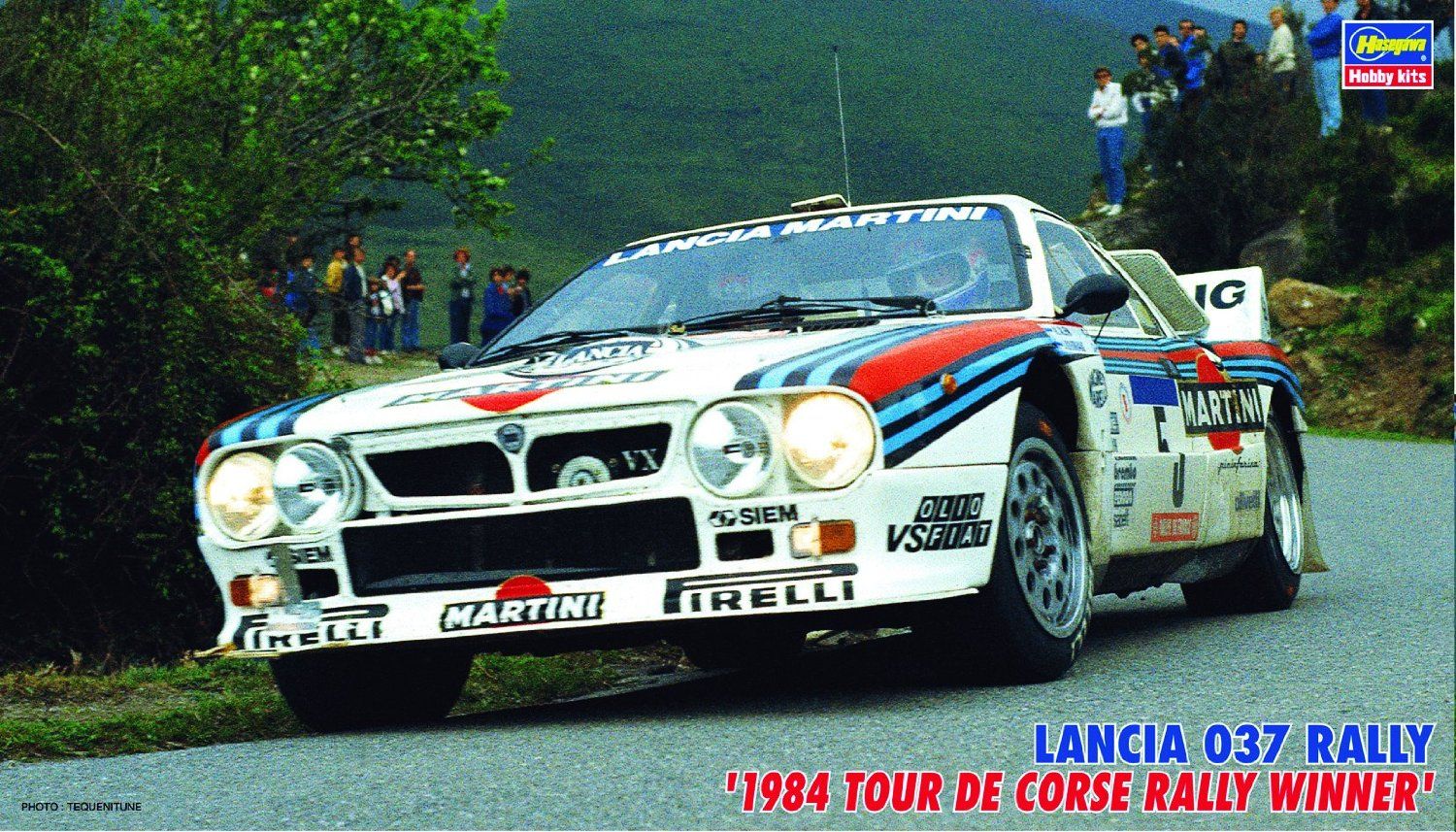 Hasegawa CR30 Lancia 037 Rally 1984 Tour De Corse Winner - BanzaiHobby