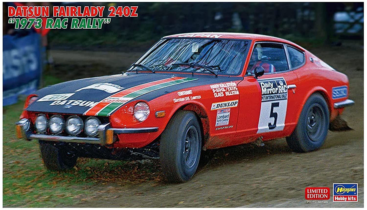 Hasegawa Datsun Fairlady 240Z `1973 RAC Rally` - BanzaiHobby