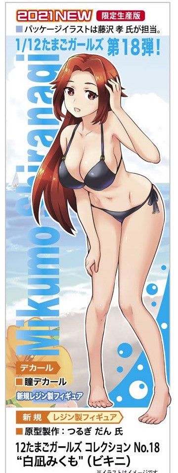 Hasegawa Egg Girls Collection No.18 `Siranagi Mikumo` (B - BanzaiHobby