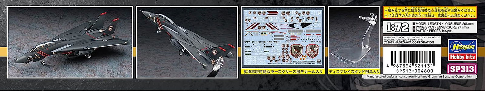 Hasegawa F-14A Tomcat `Ace Combat Razgriz Squadron` - BanzaiHobby