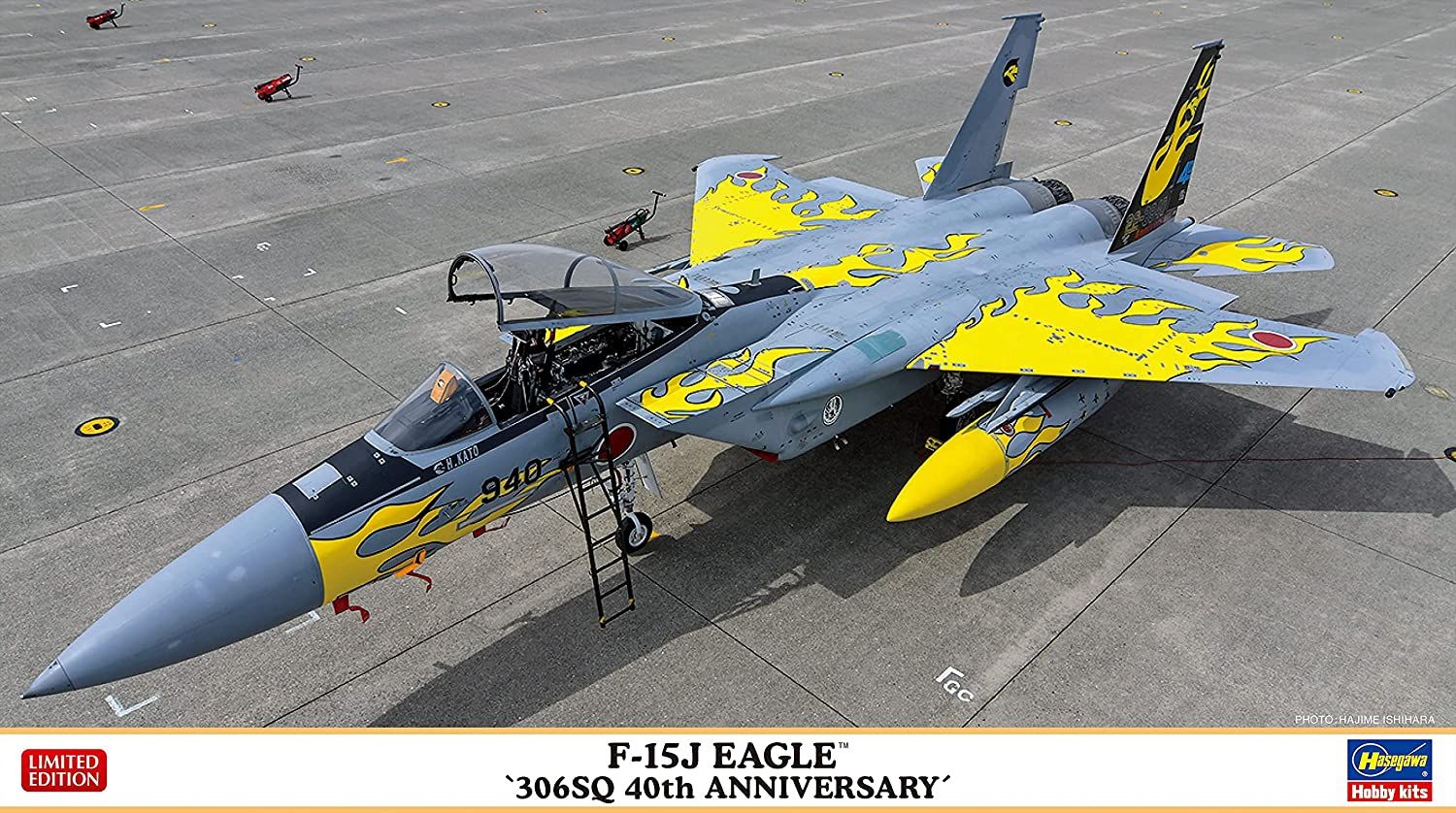 Banzai Hobby - Hasegawa F-15J Eagle `306SQ 40th Anniversary` – BanzaiHobby