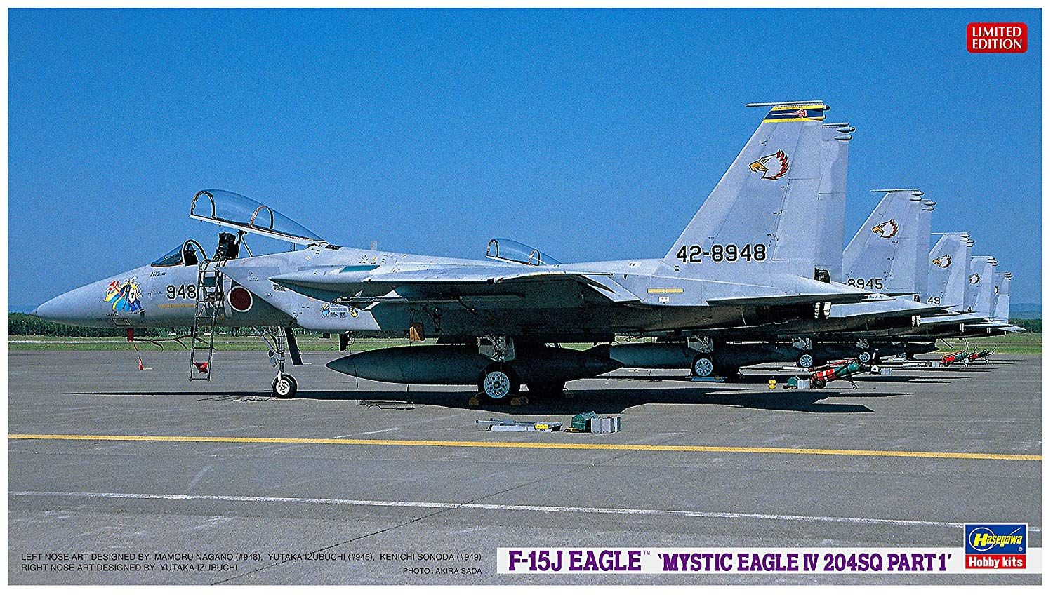 Hasegawa F-15J Eagle `Mystic Eagle IV 204SQ Part1` - BanzaiHobby