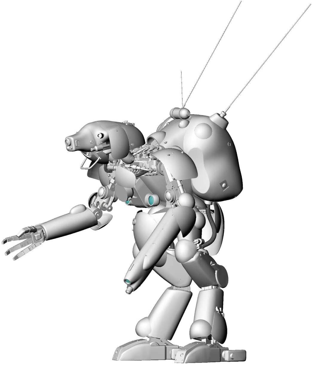 Hasegawa Humanoid Type Unmanned Interceptor Groserhund `Lu - BanzaiHobby