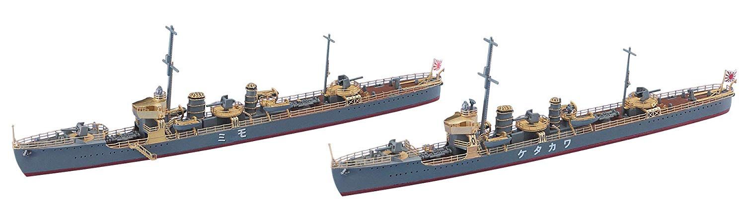Hasegawa IJN Destroyer Momi and Wakatake `Hyper Detail` - BanzaiHobby