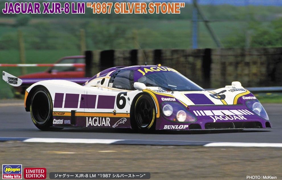 Hasegawa Jaguar XJR-8 LM `1987 Silver Stone` - BanzaiHobby
