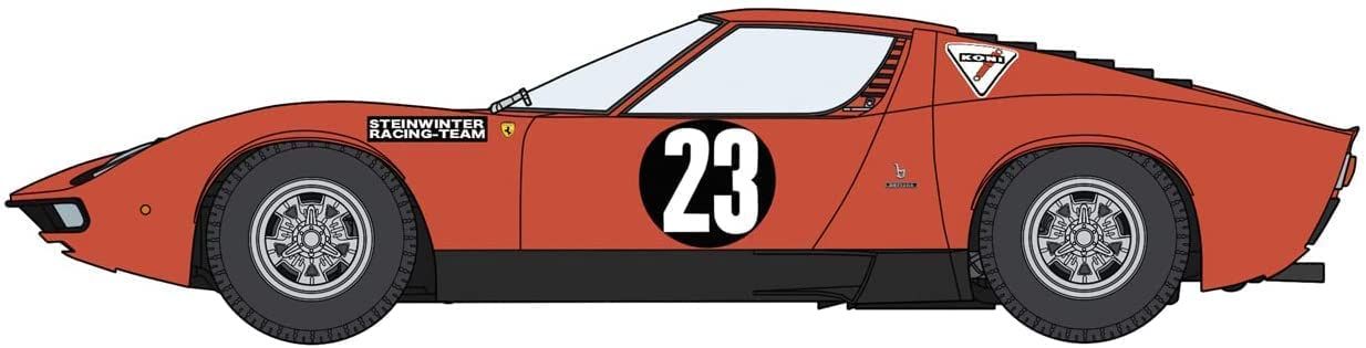 Hasegawa Lamborghini Miura P400 `1968 Hockenheimring` - BanzaiHobby