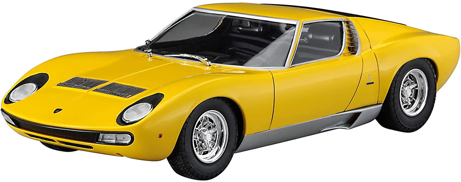 Hasegawa Lamborghini Miura P400 SV `Detail Up Version Yellow Body` - BanzaiHobby