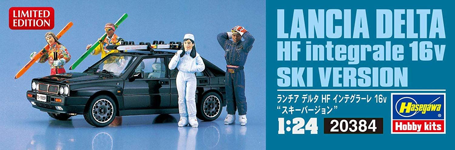 Hasegawa Lancia Delta HF Integrale 16V `Ski Version` - BanzaiHobby
