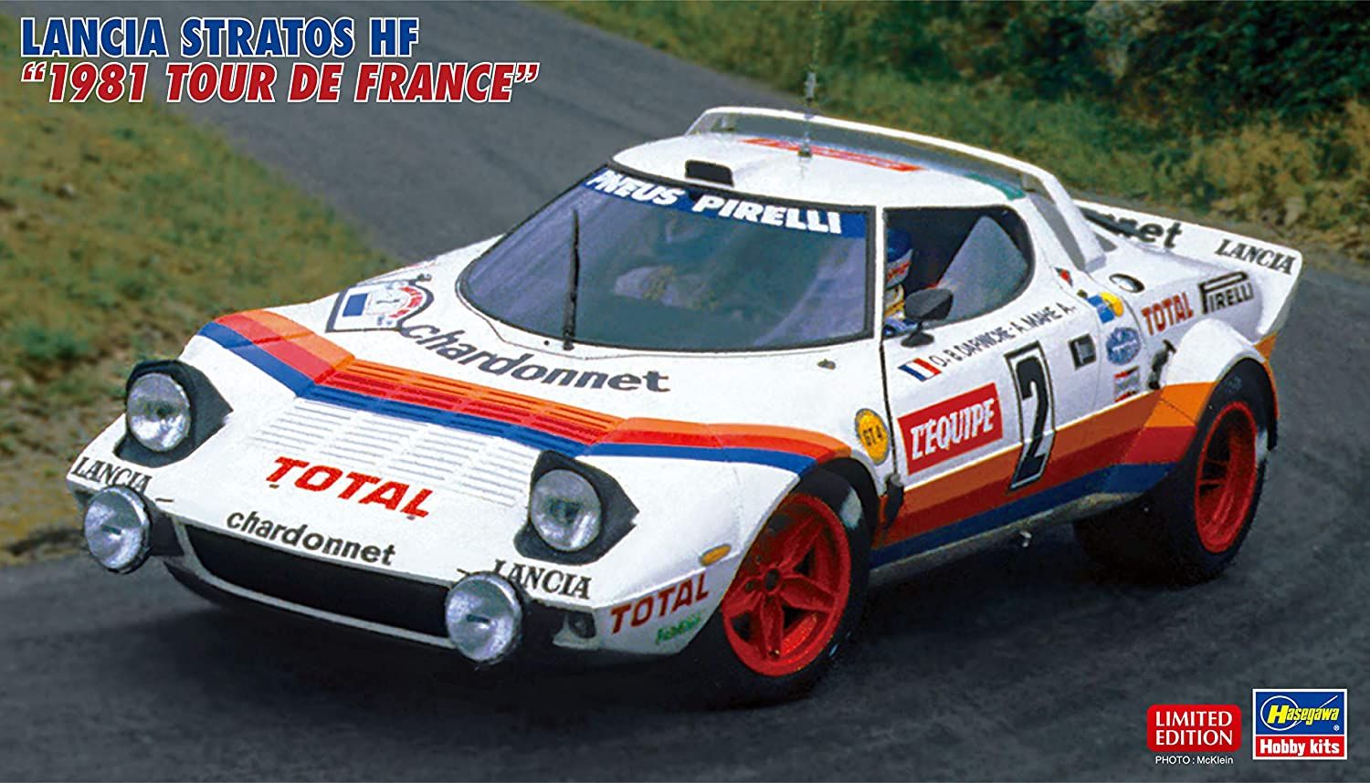 Hasegawa Lancia Stratos HF 1981 Tour de France - BanzaiHobby