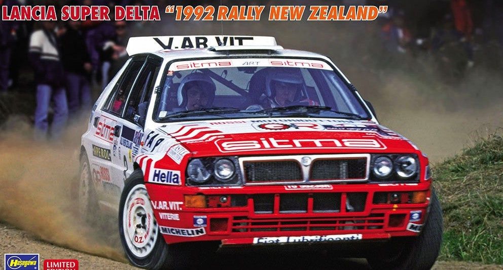Hasegawa Lancia Super Delta `1992 Rally New Zealand` - BanzaiHobby