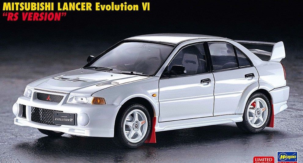 Hasegawa Mitsubishi Lancer EvolutionVI `RS Version` - BanzaiHobby