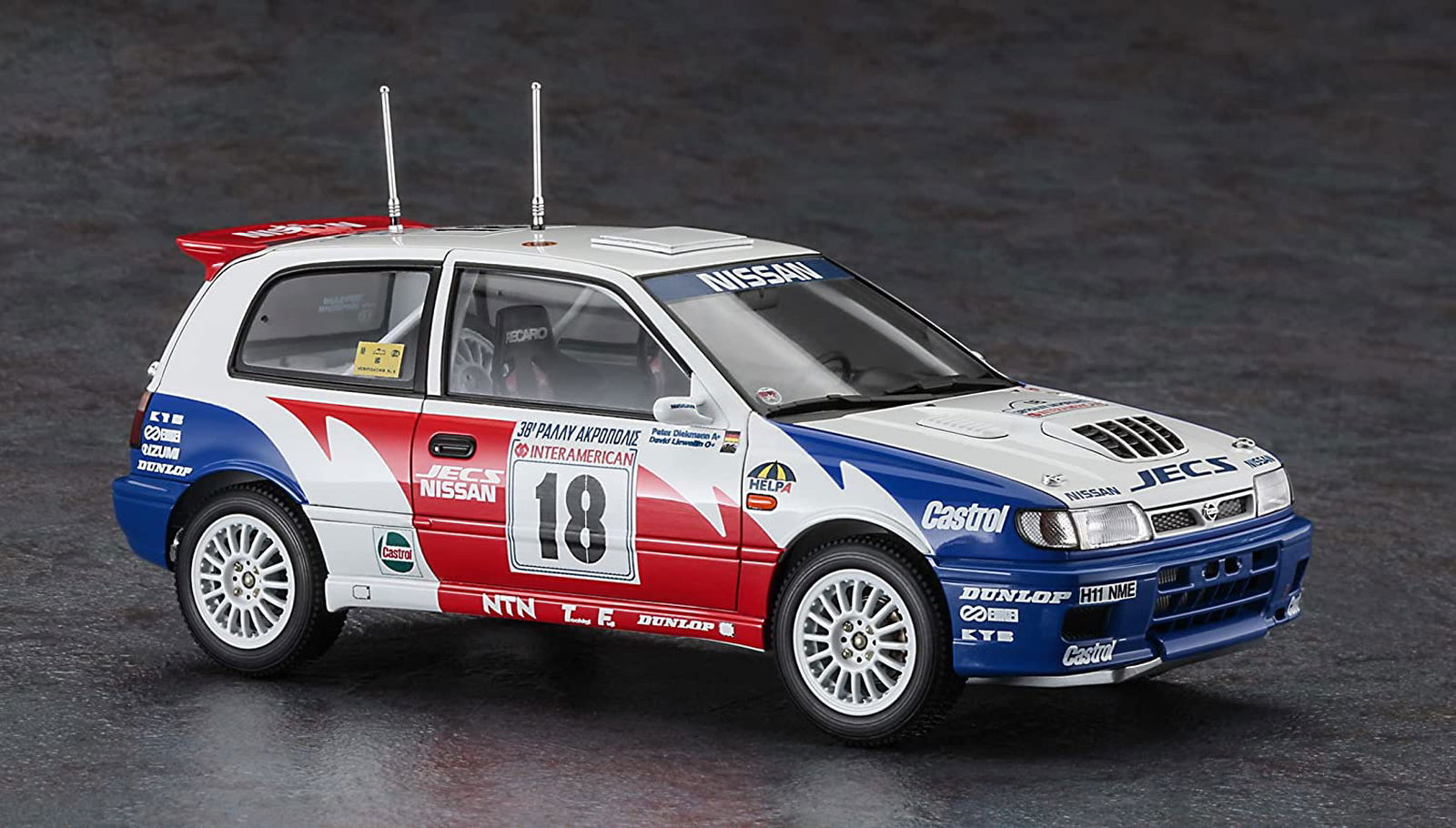 Hasegawa Nissan Pulsar (RNN14) GTI-R `1991 Acropolis Rally - BanzaiHobby
