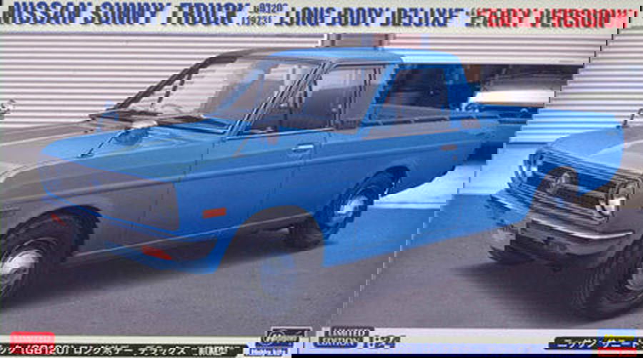 Hasegawa Nissan Sunny Truck (GB120) Long Body Deluxe Early Version - BanzaiHobby