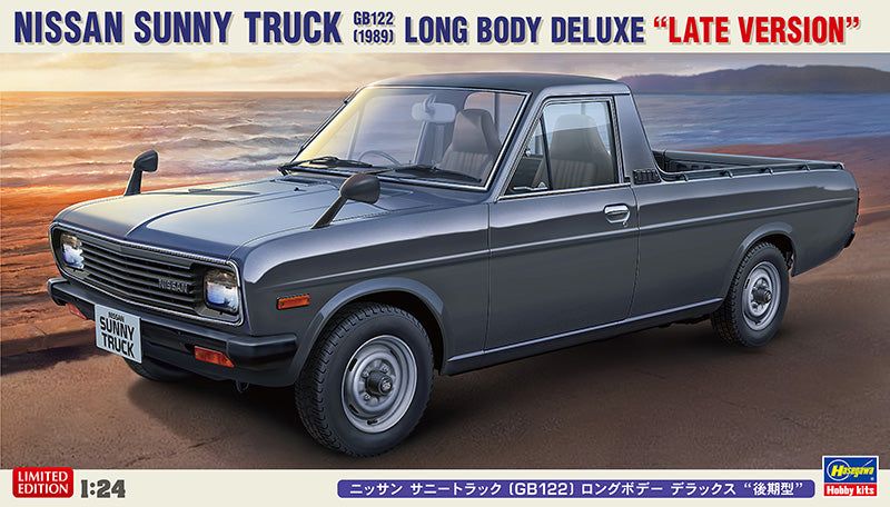Hasegawa Nissan Sunny Truck GB122 Long Body Deluxe Late Version - BanzaiHobby
