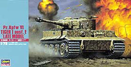 Hasegawa Pz.Kpfw VI TIGER I ausf. E ""LATE MODEL"" - BanzaiHobby