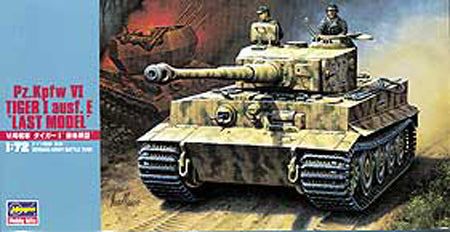 Hasegawa Pz. Kpfw VI TIGER I ausf. E ""LAST MODEL"" - BanzaiHobby