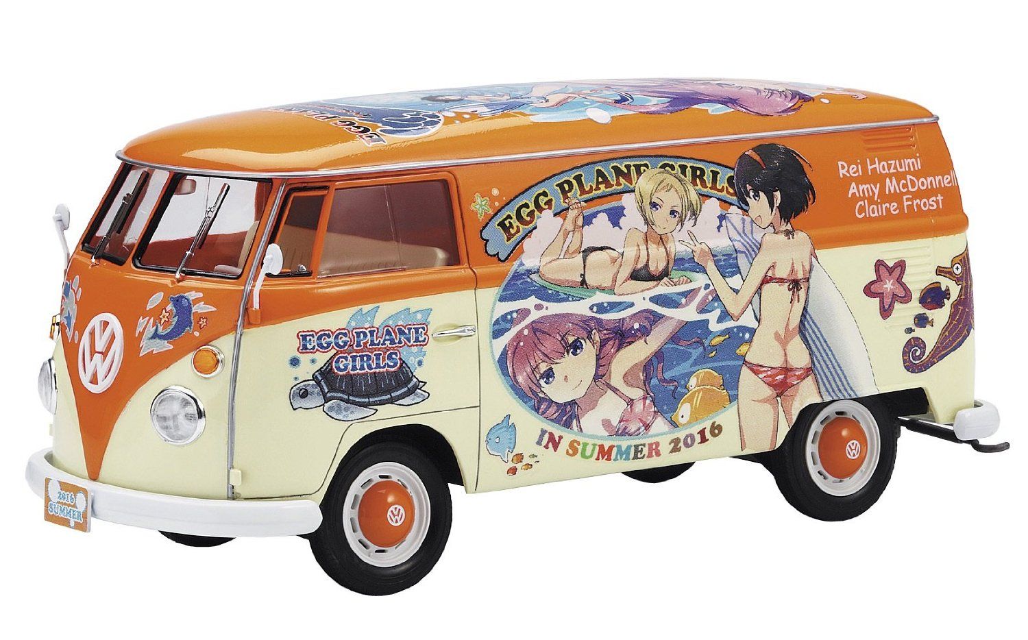 Hasegawa SP345 Volkswagen Type2 Delivery Van Egg Girls Summer Paint 2016 - BanzaiHobby