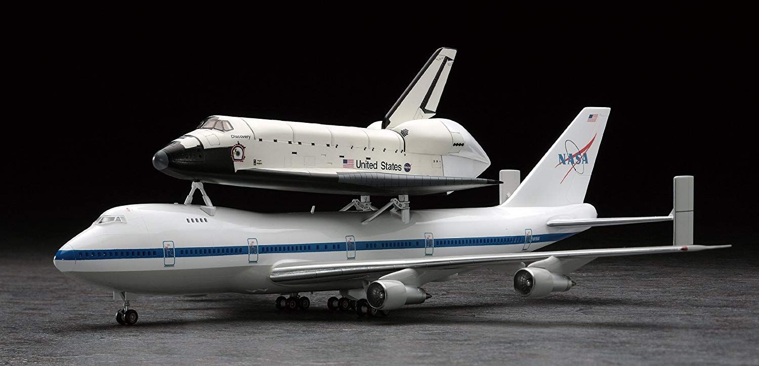 Hasegawa Space Shuttle Orbiter & Boeing 747 - BanzaiHobby