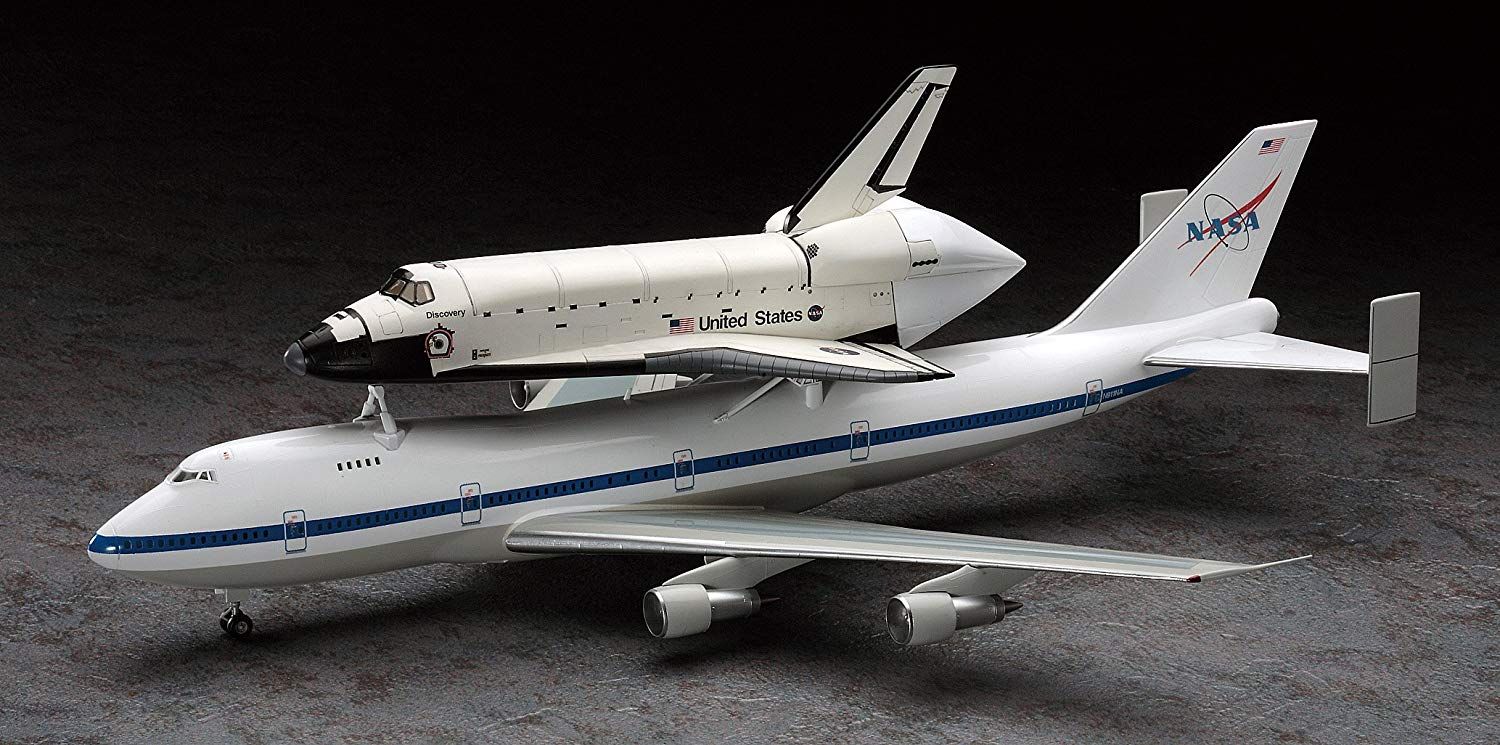 Hasegawa Space Shuttle Orbiter & Boeing 747 - BanzaiHobby