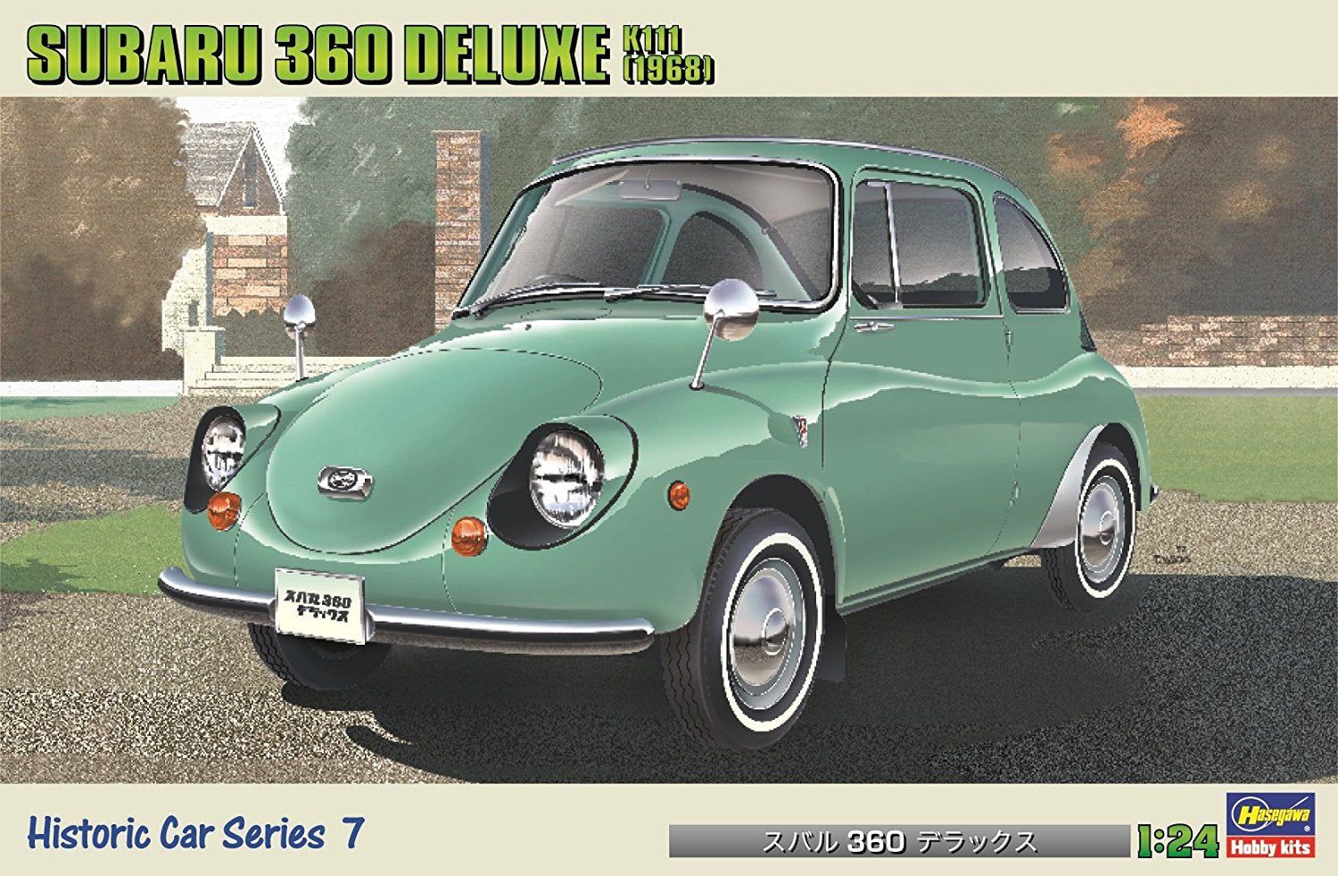 Hasegawa Subaru 360 Deluxe K111 "1968" - BanzaiHobby