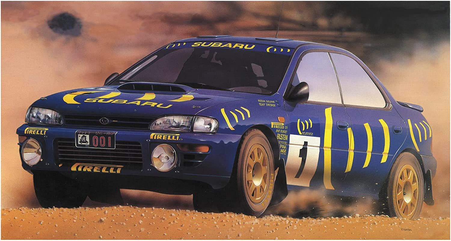 Hasegawa Subaru Impreza `1994 Hong Kong-Beijing Rally Winner` - BanzaiHobby