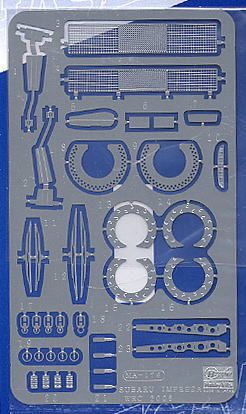 Hasegawa Subaru Impreza WRC2005 Etching Parts - BanzaiHobby