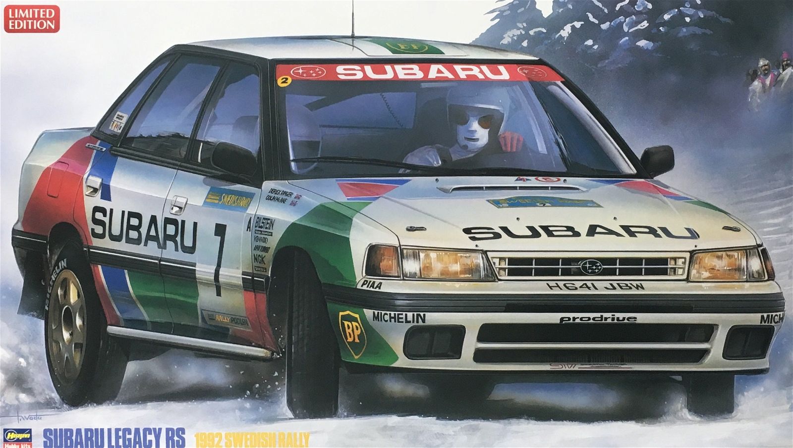 Hasegawa Subaru Legacy RS "1992 Swedish Rally" - BanzaiHobby